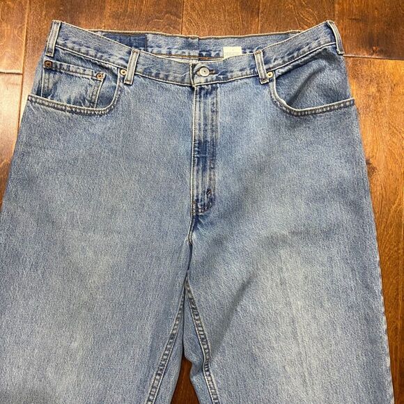 Levi's 560 Vintage Y2K 2001 Loose Fit Denim Blue Jeans Men's Size 38 x 30 - Picture 3 of 10